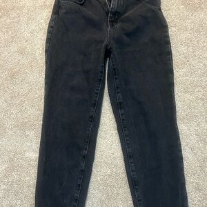 Zara loose fitting Black Jeans